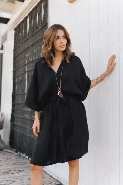 KIMONO LAGANINI BLACK