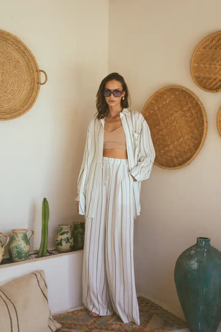 pic1 PANTALONE LAGANINI STRIPES - Slika 1