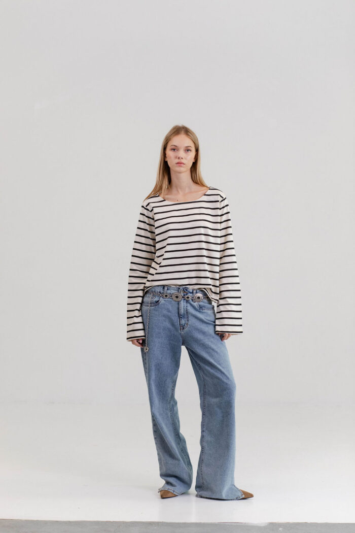 MAJICA BELLE STRIPES - Slika 3