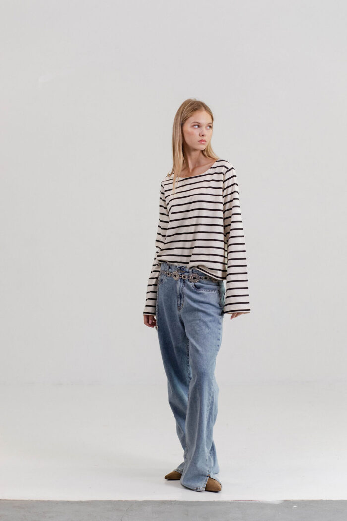 MAJICA BELLE STRIPES - Slika 2