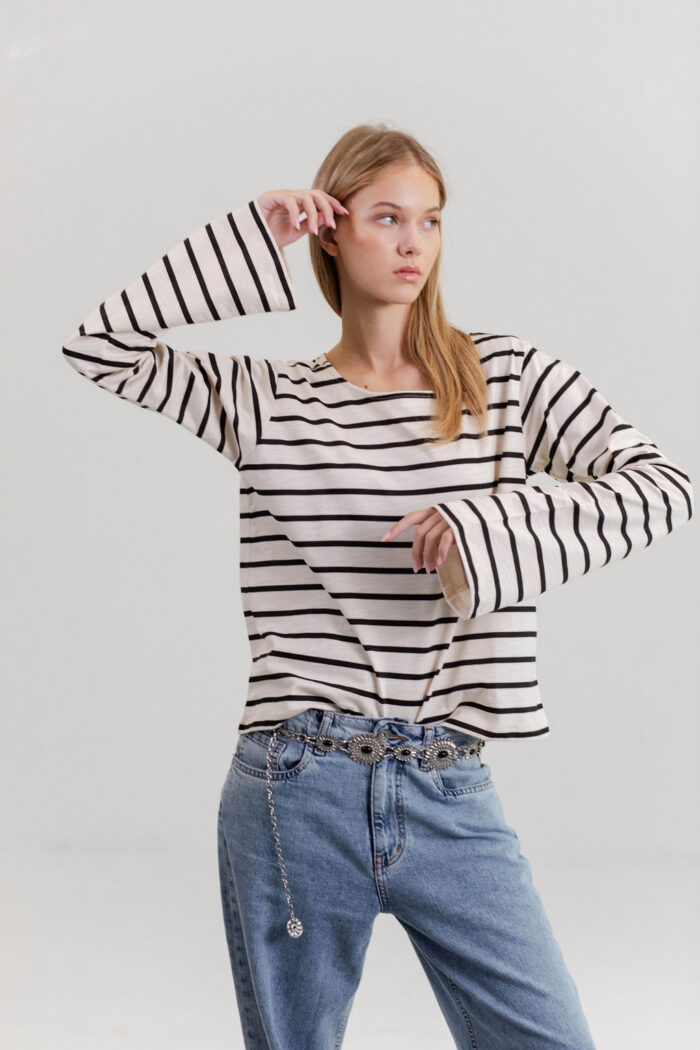 MAJICA BELLE STRIPES - Slika 4