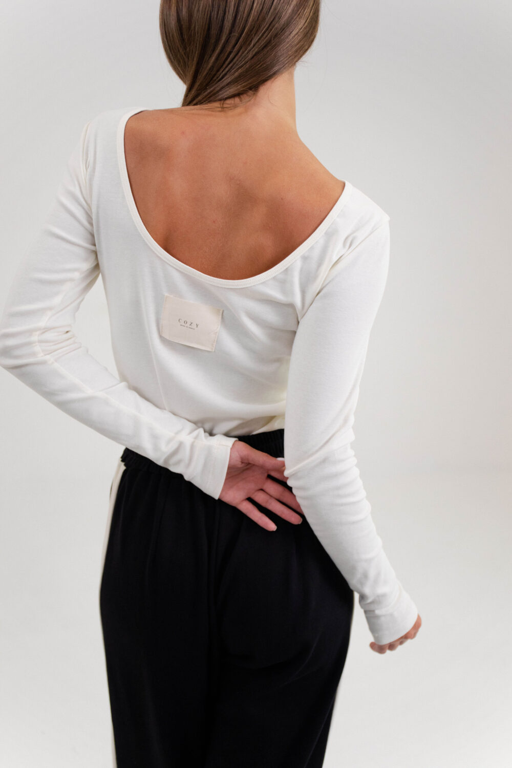 MAJICA ORGANIC NOA OFF WHITE - Slika 2
