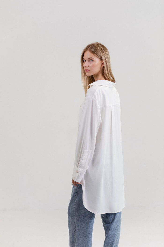KOŠULJA OVERSIZED OFF WHITE - Slika 5