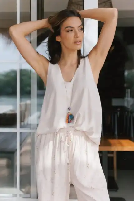 MAJICA LAGANINI LUX IVORY