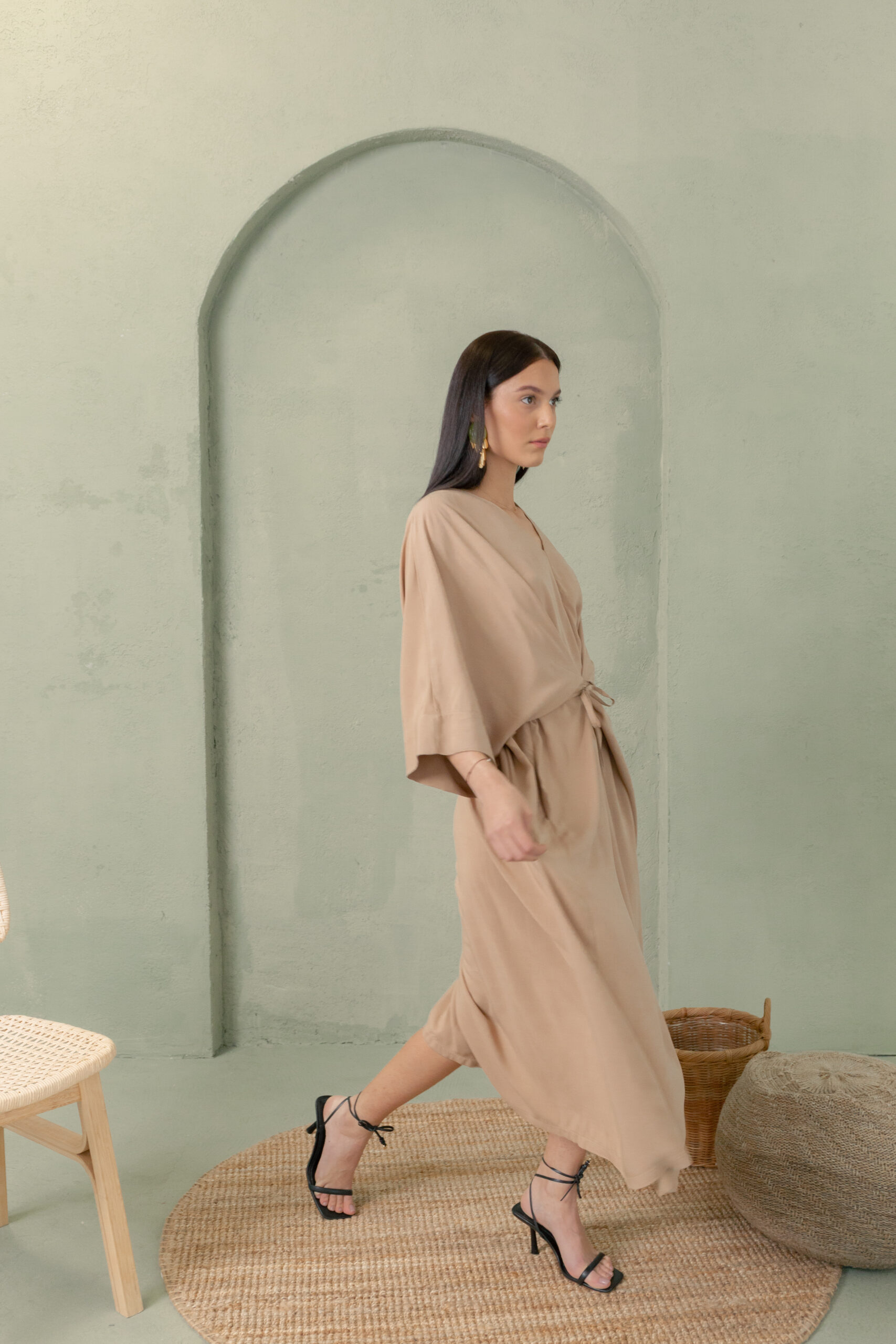 Haljina Kimono latte