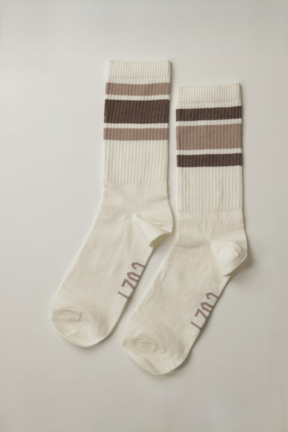 ČARAPE ORGANIC BROWN STRIPE - Slika 2