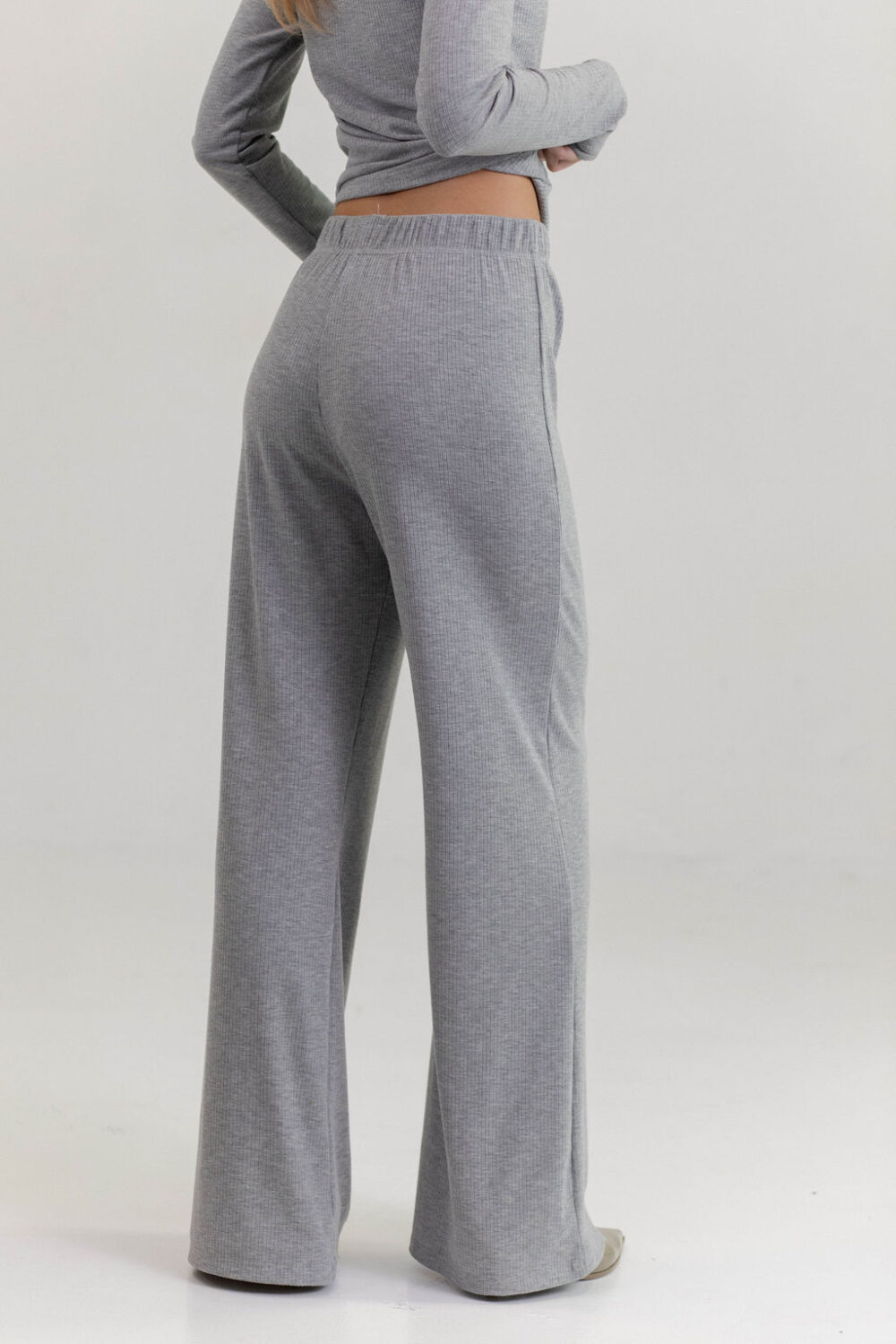 PANTALONE DERBY VISCOSE MELANGE - Slika 6