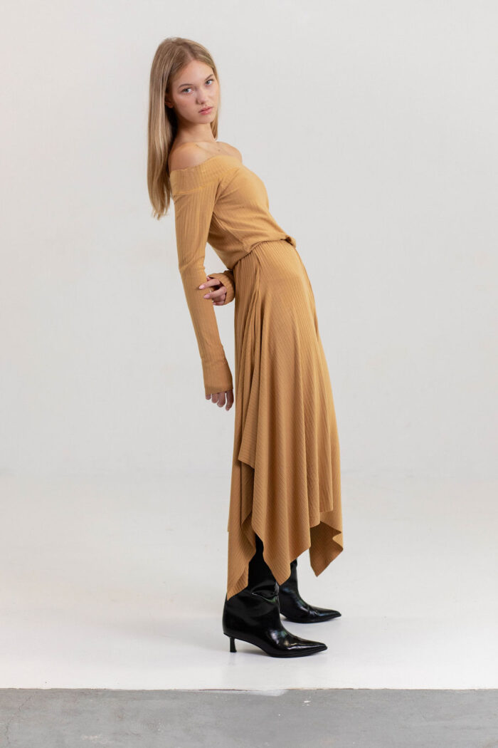SUKNJA ELOISE OKER - Slika 4