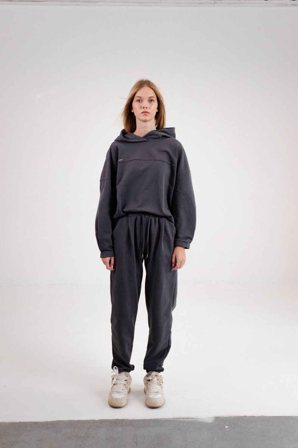 TRENERKA CASUAL DARK GREY - Slika 3