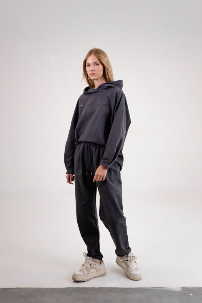 TRENERKA CASUAL DARK GREY - Slika 7