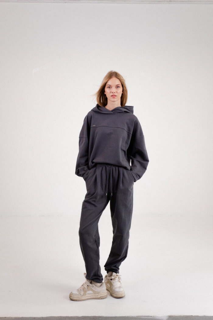 TRENERKA CASUAL DARK GREY - Slika 2