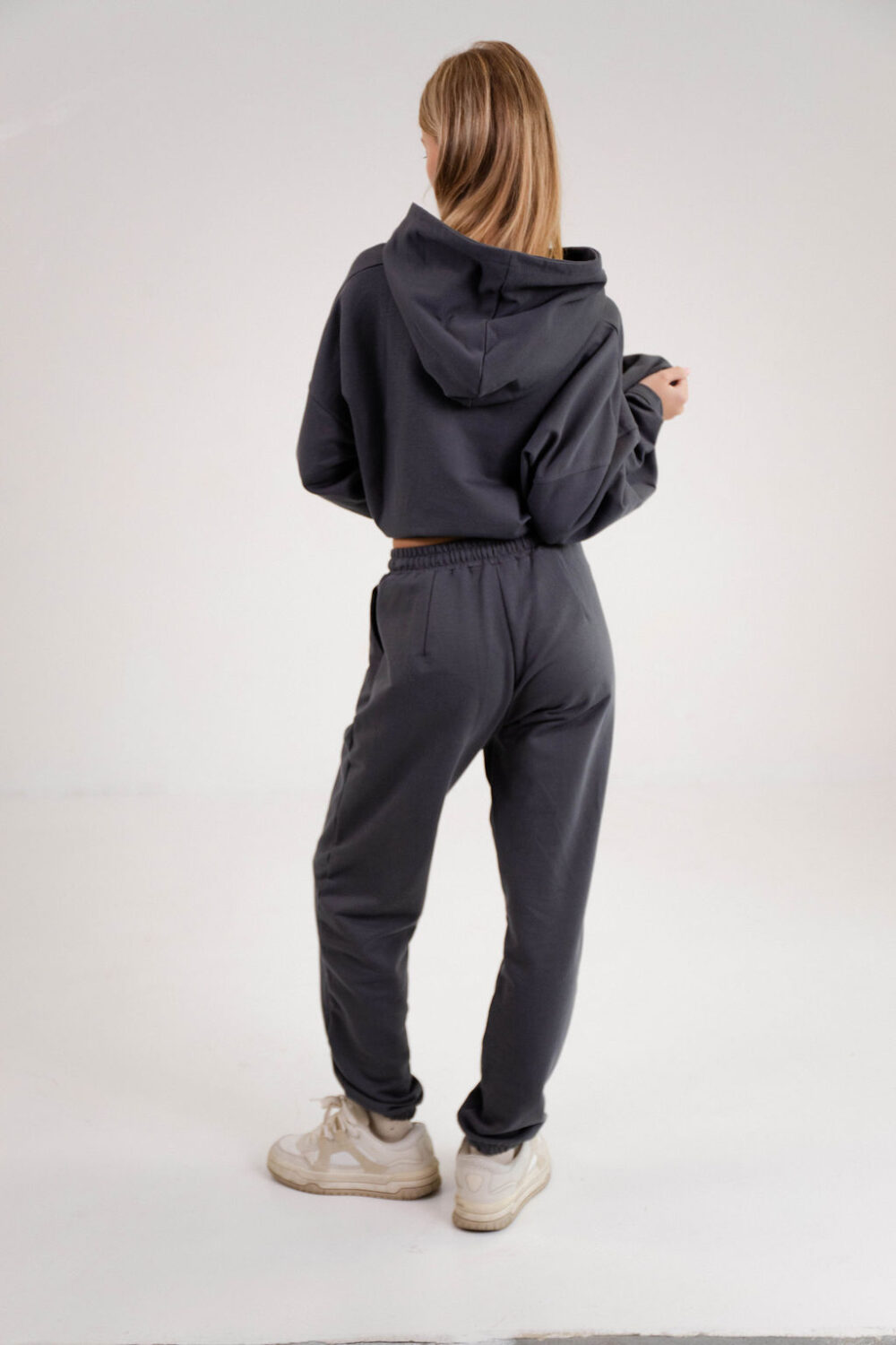 TRENERKA CASUAL DARK GREY - Slika 6