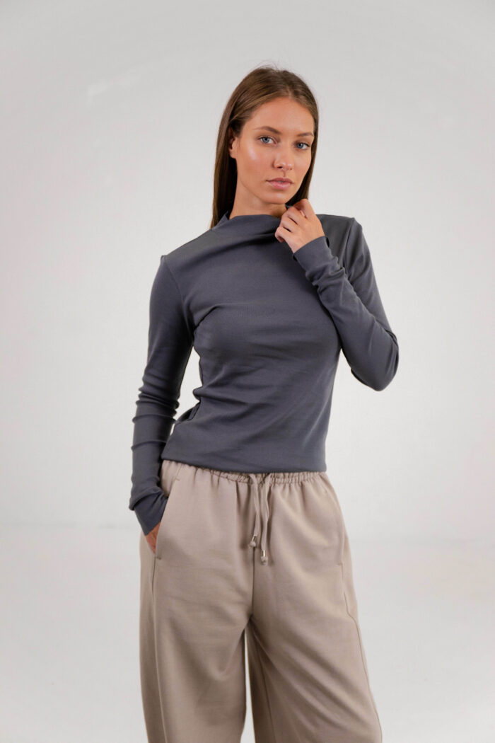 ROLKA ZOE ORGANIC DARK GREY - Slika 3