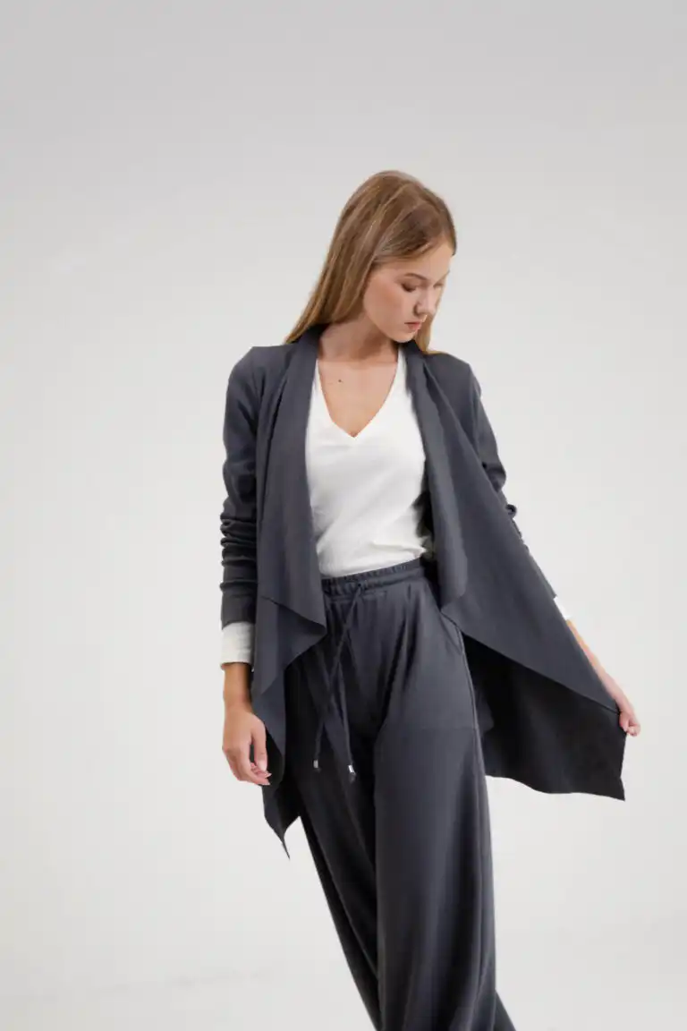 Kardigan Kris dark grey