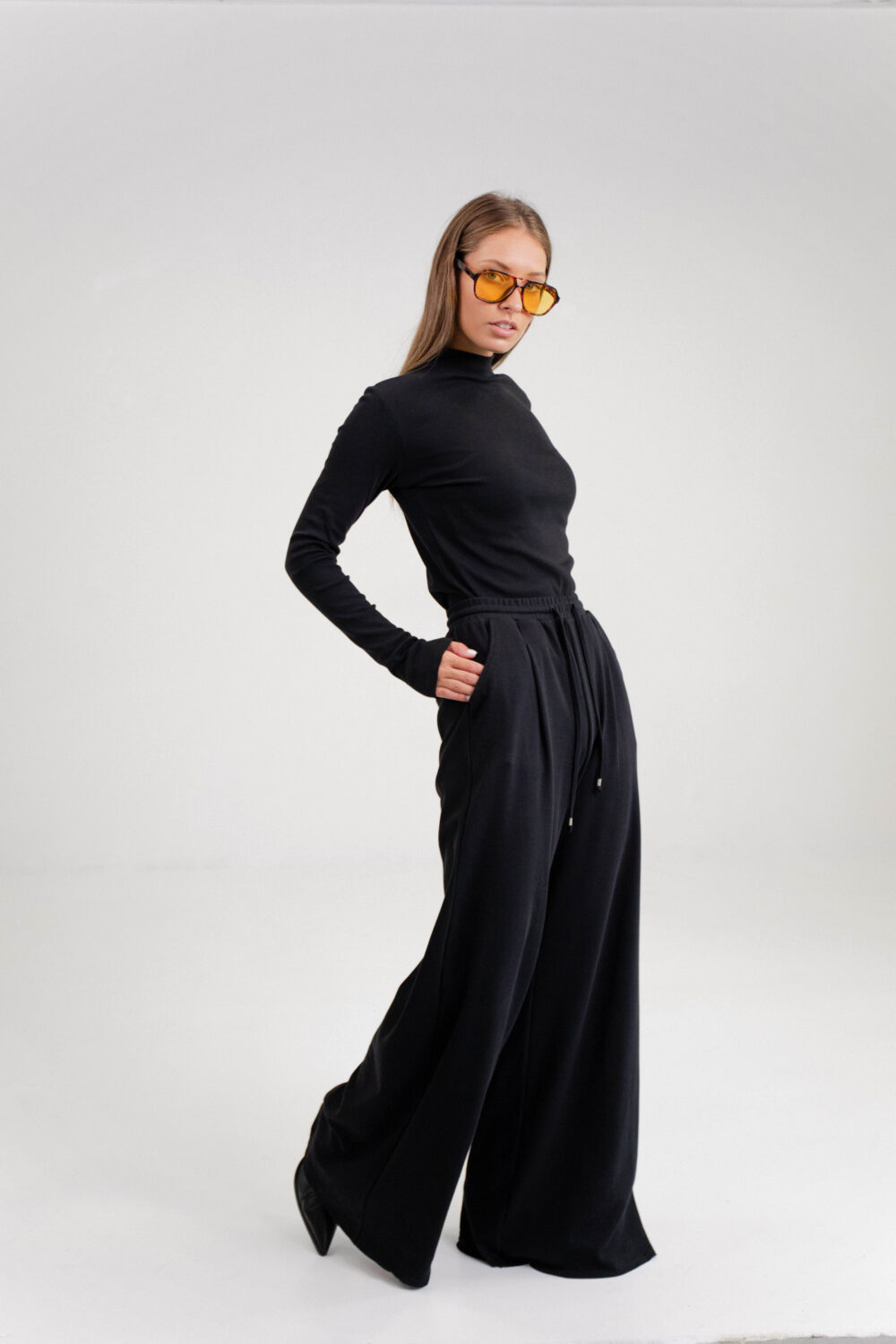 TRENERKA PALAZZO BLACK
