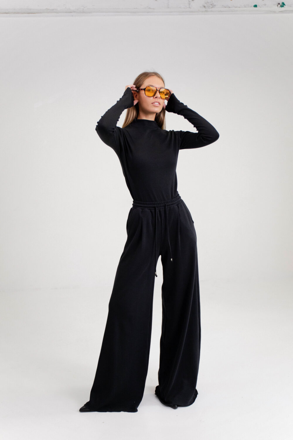 TRENERKA PALAZZO BLACK - Slika 6