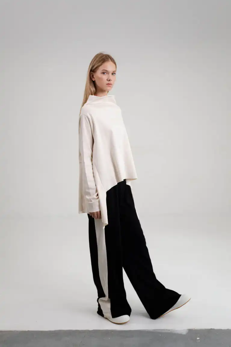 Majica Nia Interlock off white