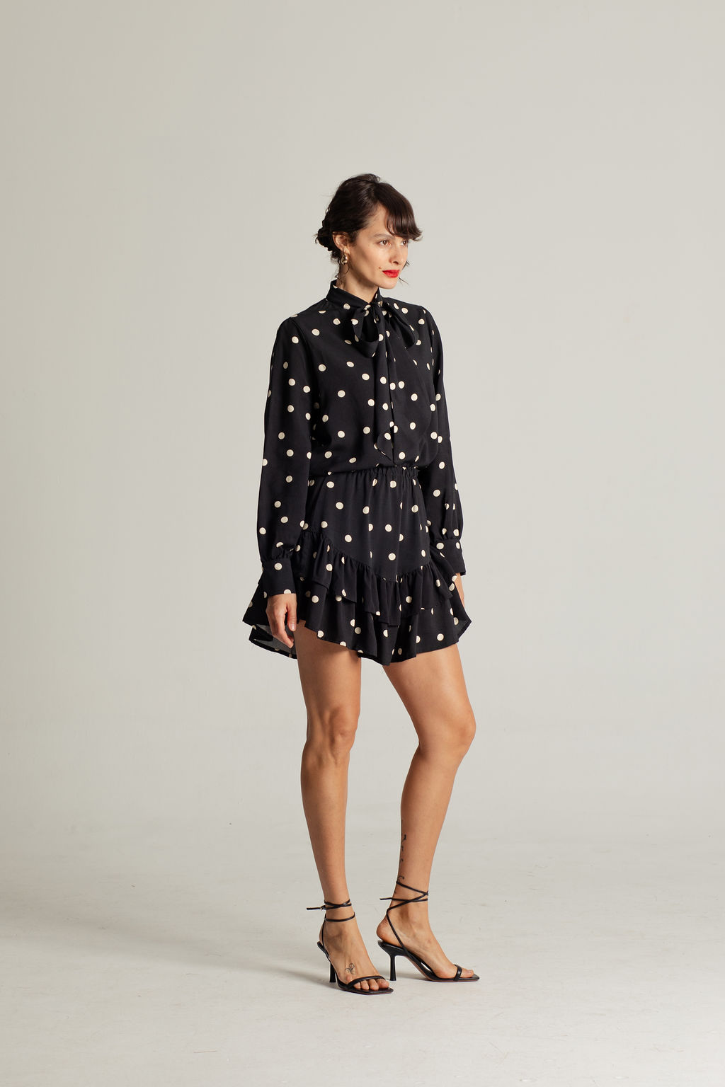 029A5899 SUKNJA-ŠORTS DOLCE VITA BLACK - Slika 5