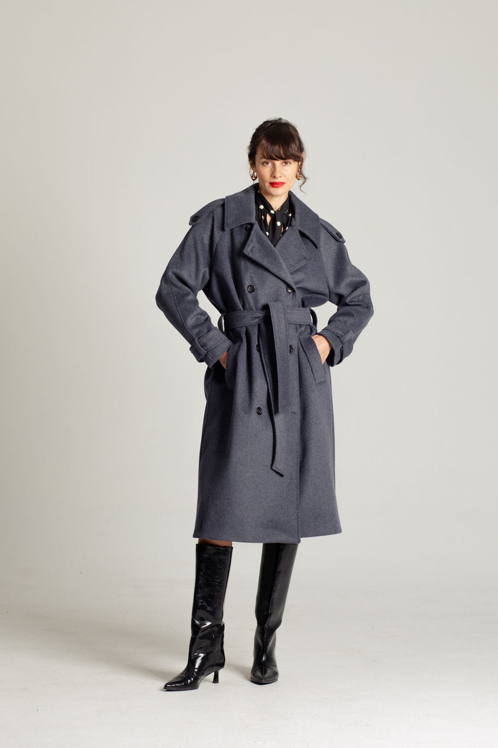 KAPUT COZY DARK GREY - Slika 11