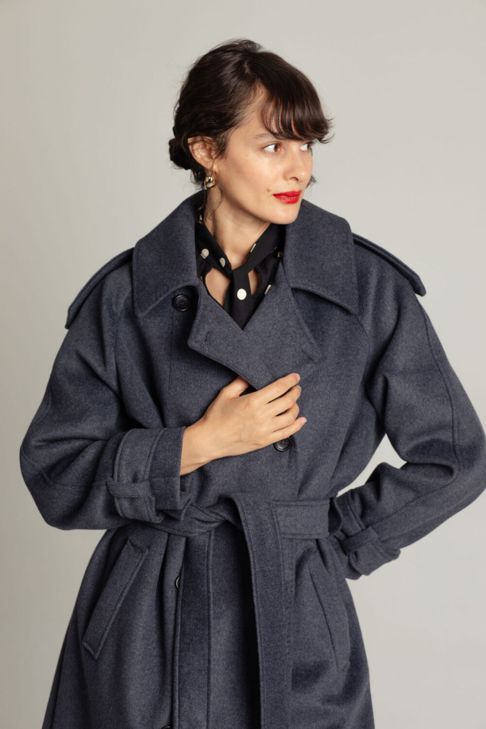 KAPUT COZY DARK GREY - Slika 2