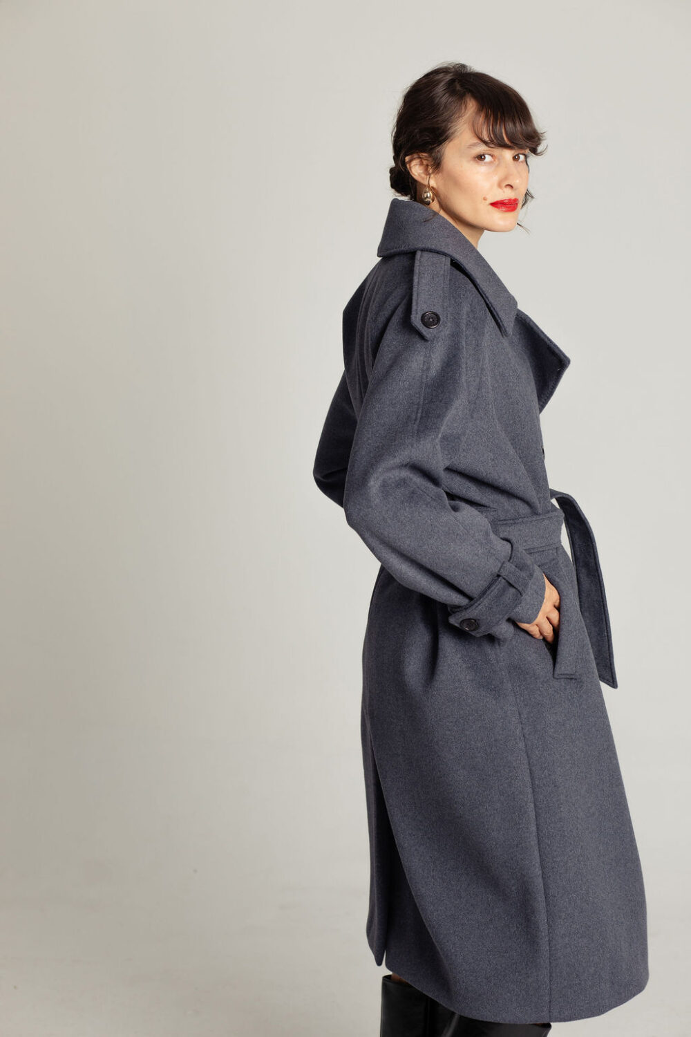 KAPUT COZY DARK GREY - Slika 3