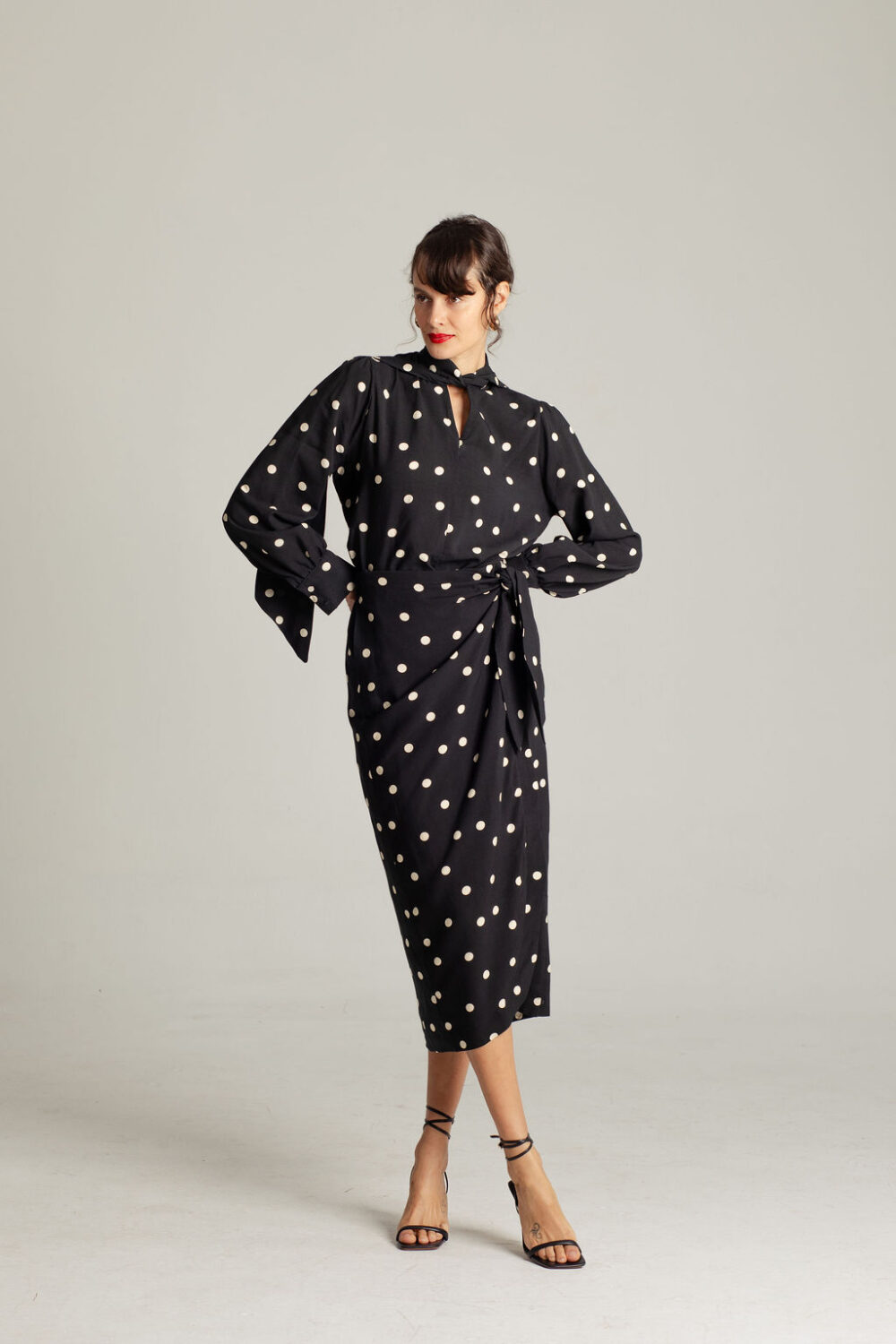 BLUZA DOLCE VITA BLACK - Slika 6