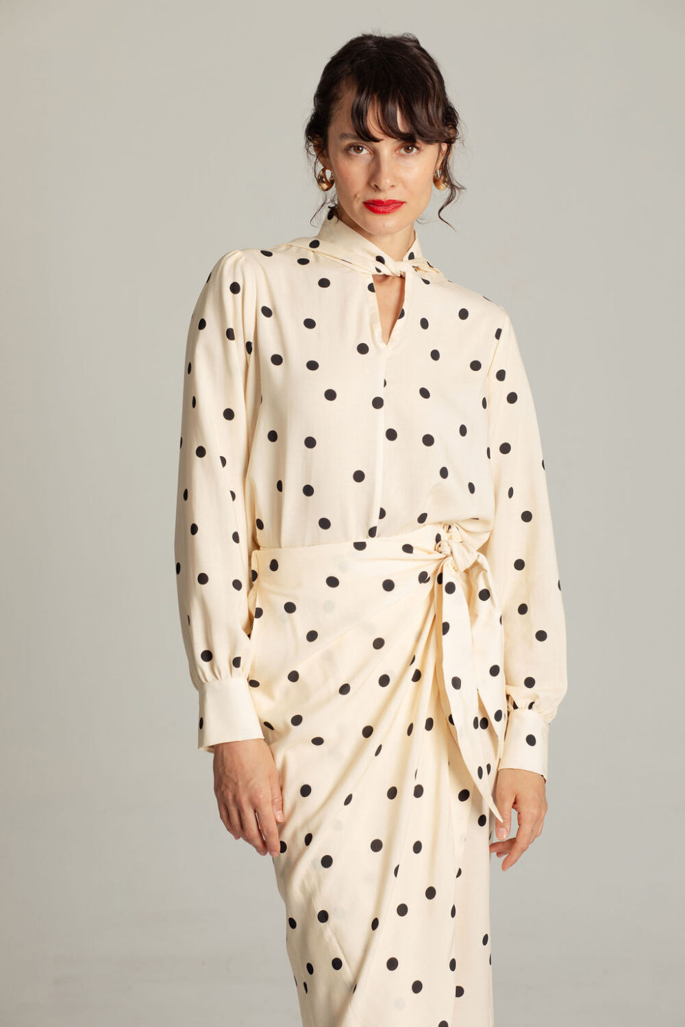 BLUZA DOLCE VITA OFF WHITE - Slika 5