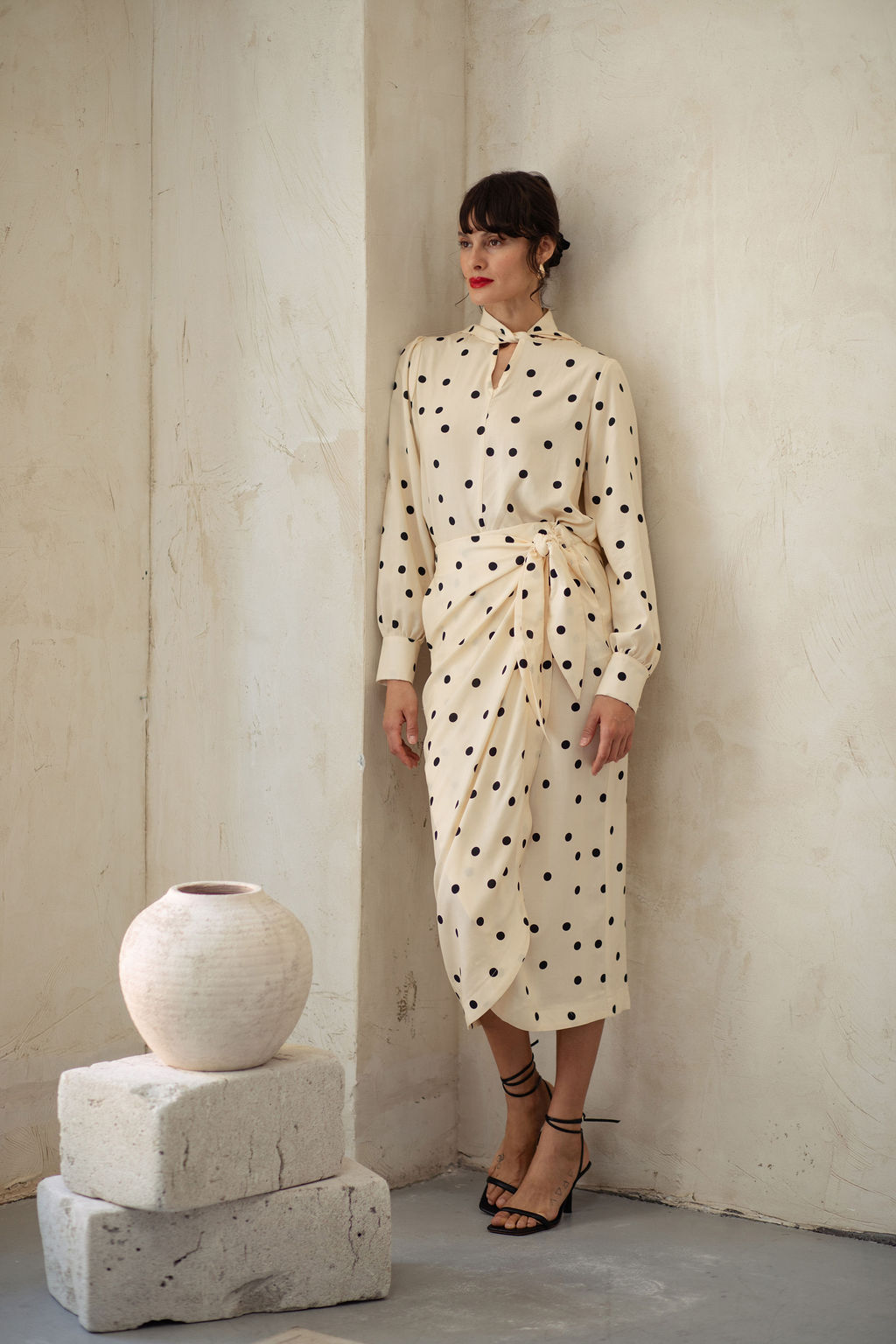 029A6360 SUKNJA DOLCE VITA OFF WHITE