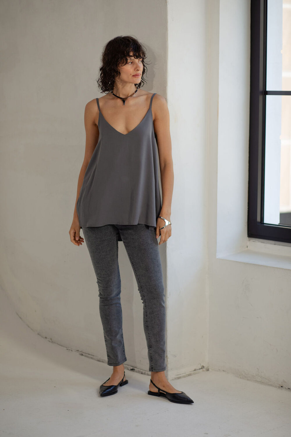 MAJICA LAGANINI DARK GREY - Slika 3