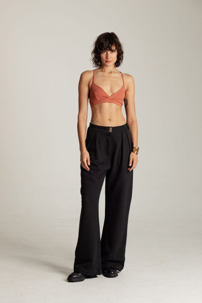 PANTALONE HAMPTONS PIQUE BLACK - Slika 1