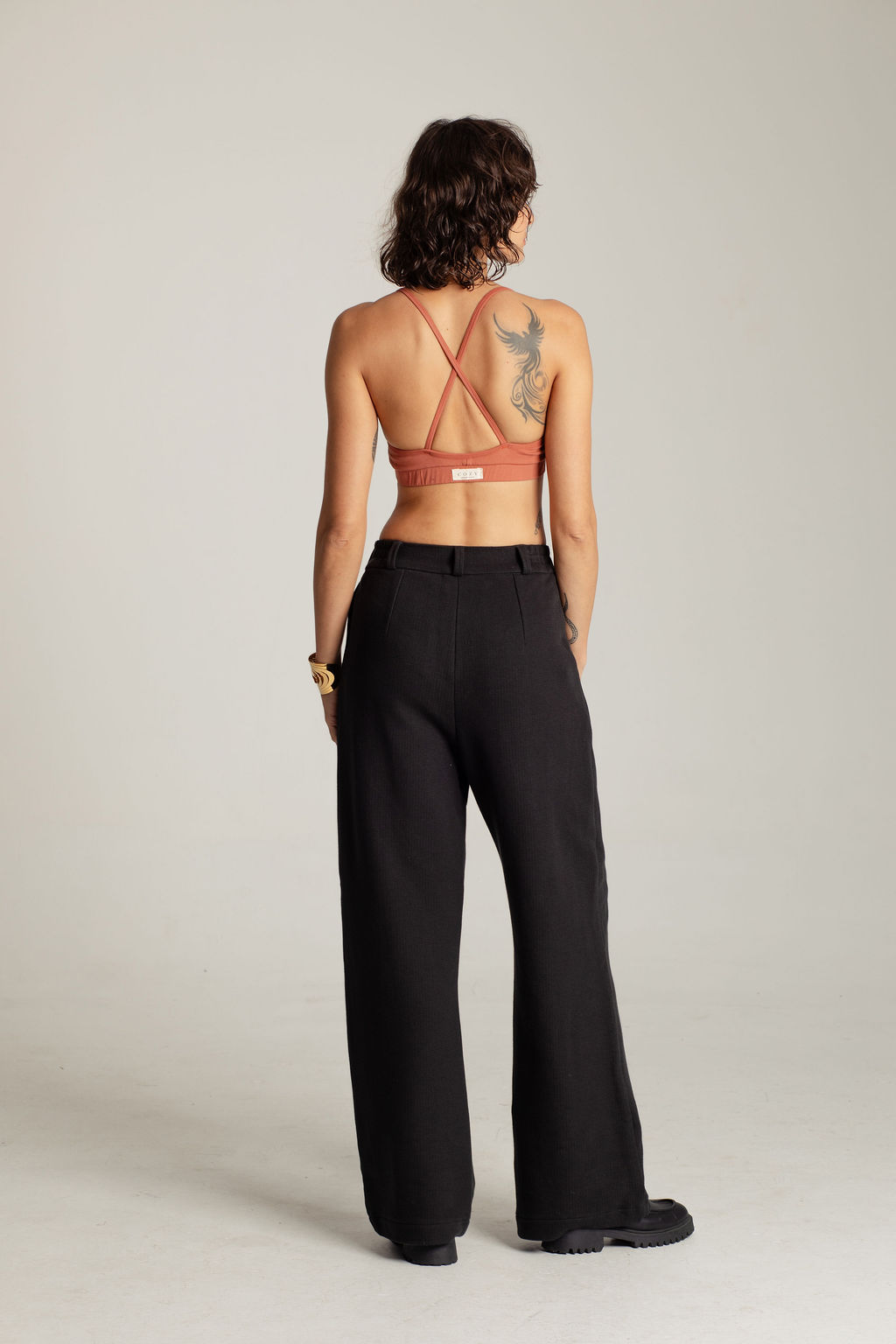 029A6663 PANTALONE HAMPTONS PIQUE BLACK - Slika 7