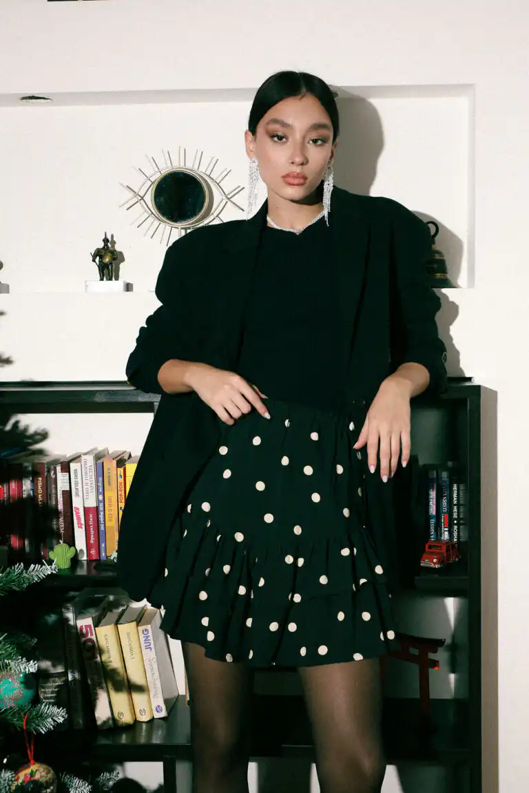 suknja-šorts dolce vita black