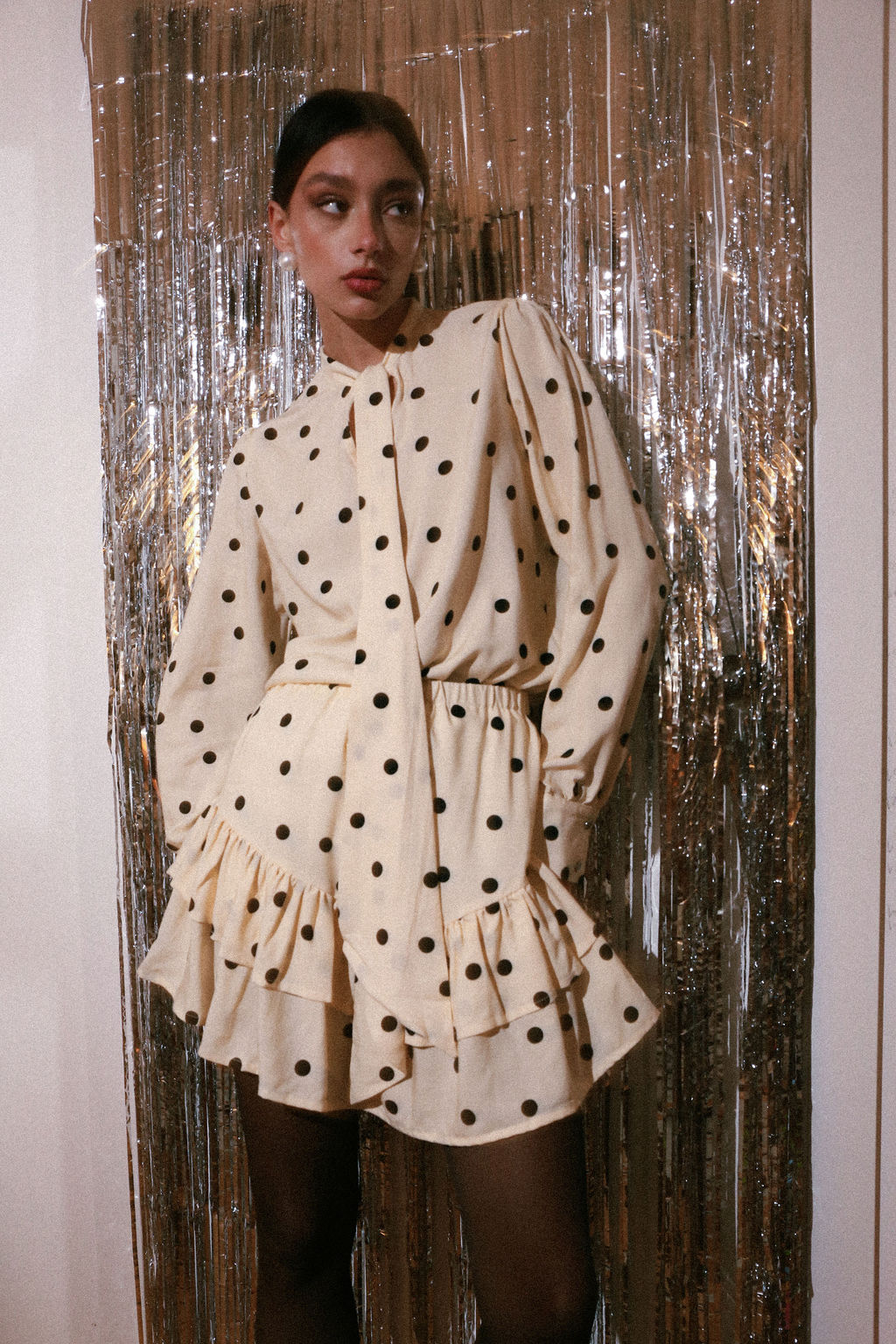 suknja-kratke hlače dolce vita prljavo bijela