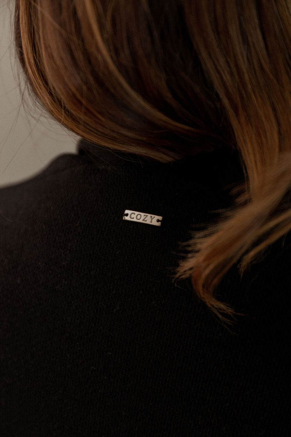 KARDIGAN KNITTED BLACK - Image 3