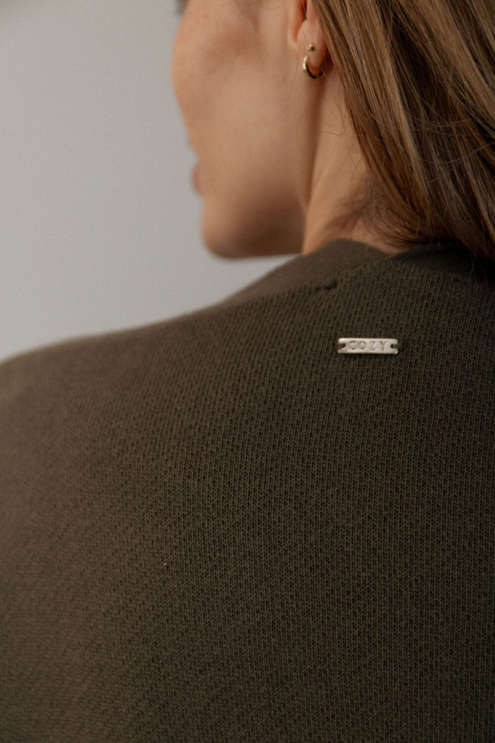 KARDIGAN KNITTED OLIVE - Image 4