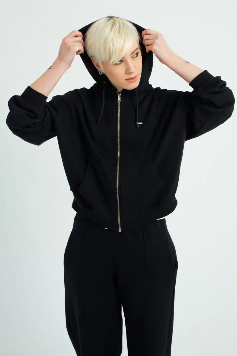 Duks jakna Boyfriend black