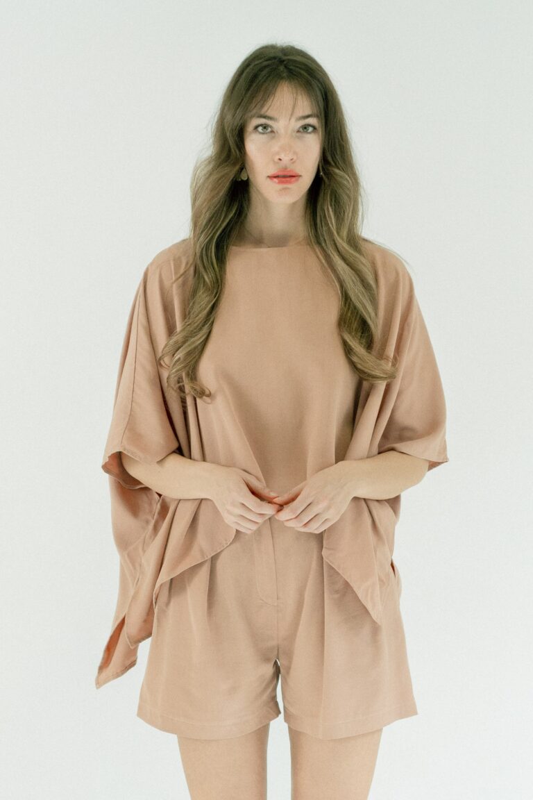 Majica Essential lyocell Blush