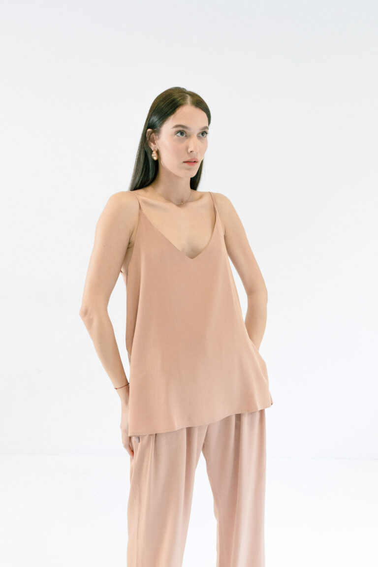 Majica Laganini Lyocell blush