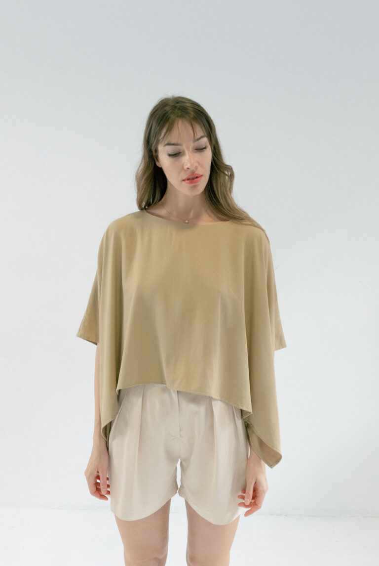 Majica Essential Lyocell Sand