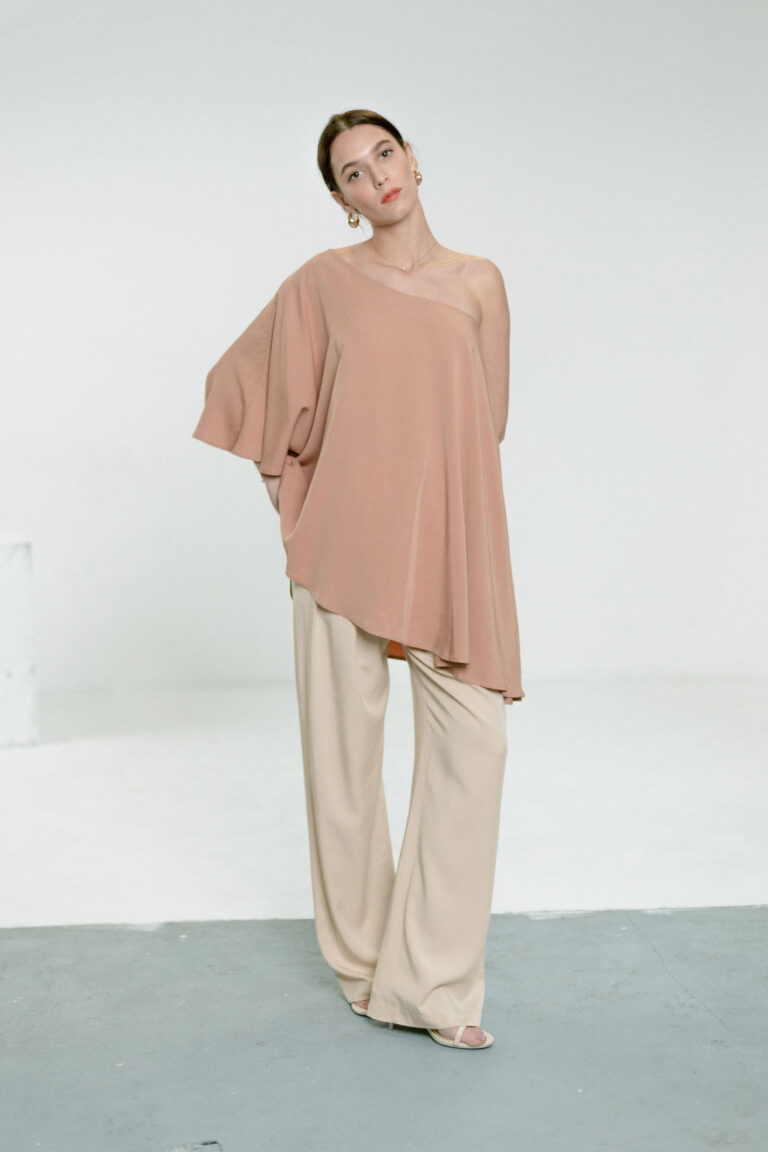 Majica Aura lyocell blush