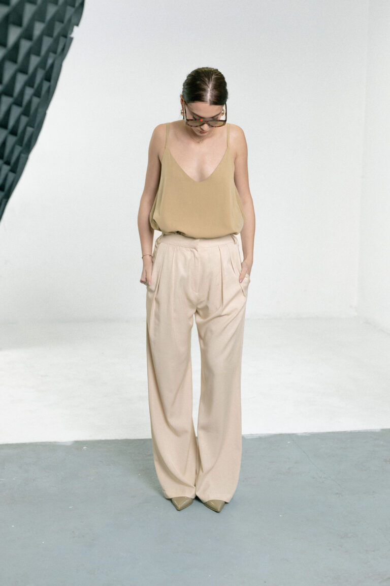 Pantalone Hamptons ivory