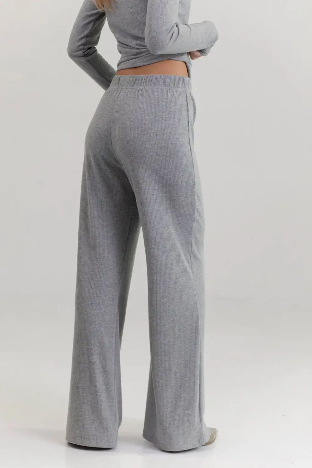 PANTALONE DERBY VISCOSE MELANGE - Slika 6