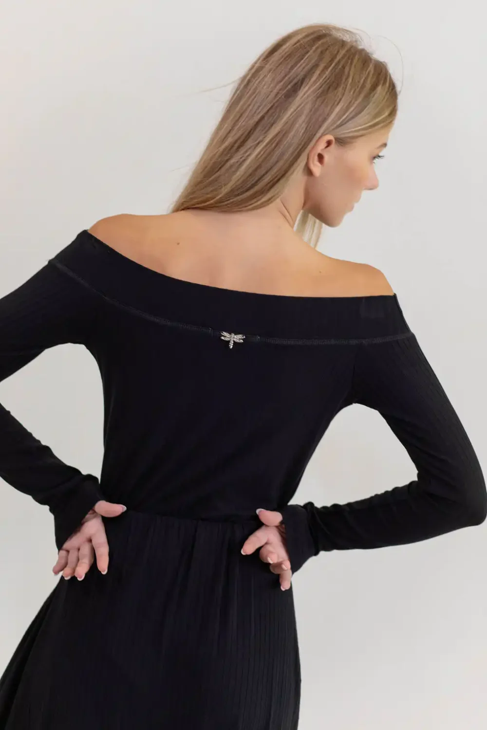 MAJICA ELOISE BLACK - Slika 6