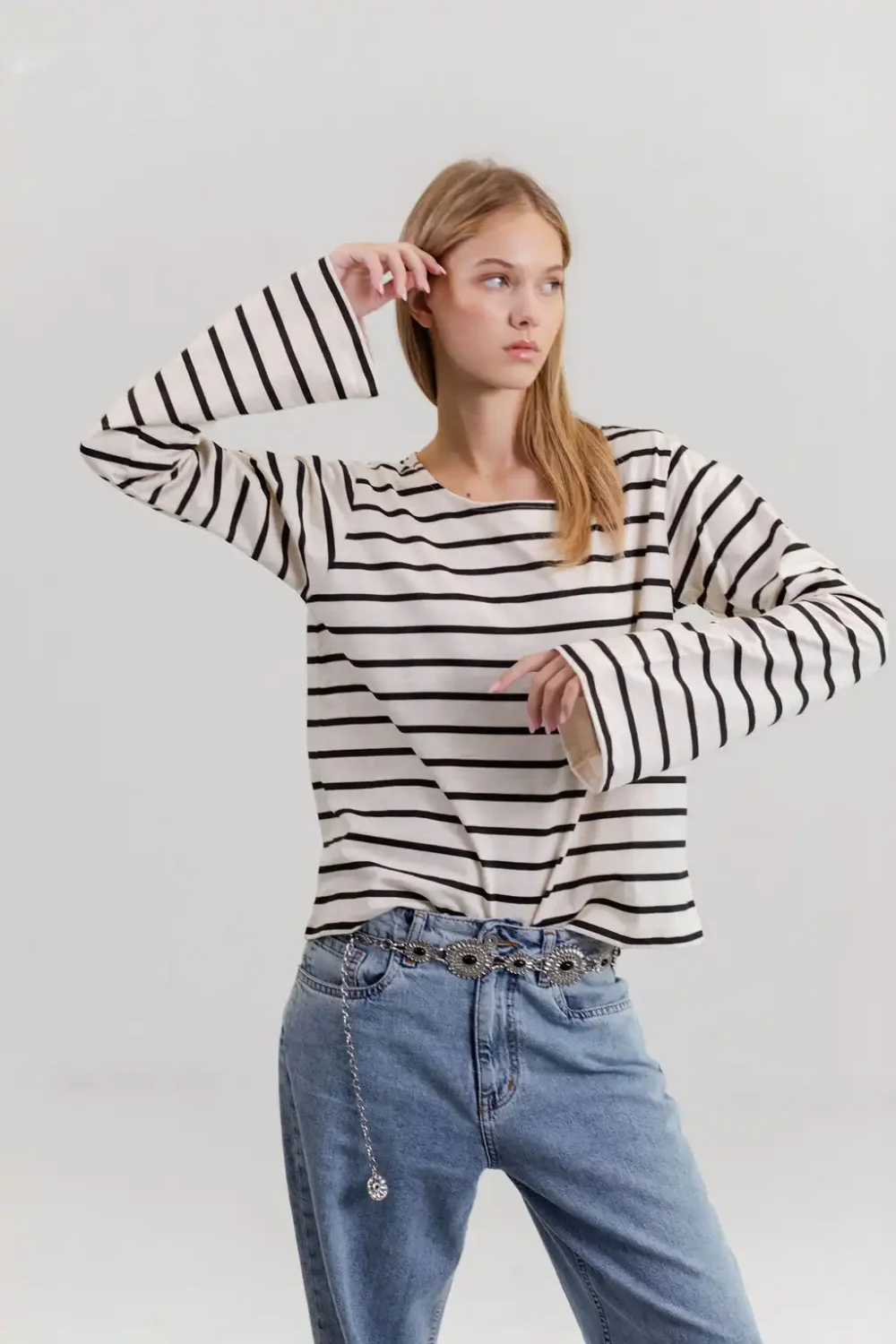 MAJICA BELLE STRIPES - Slika 7