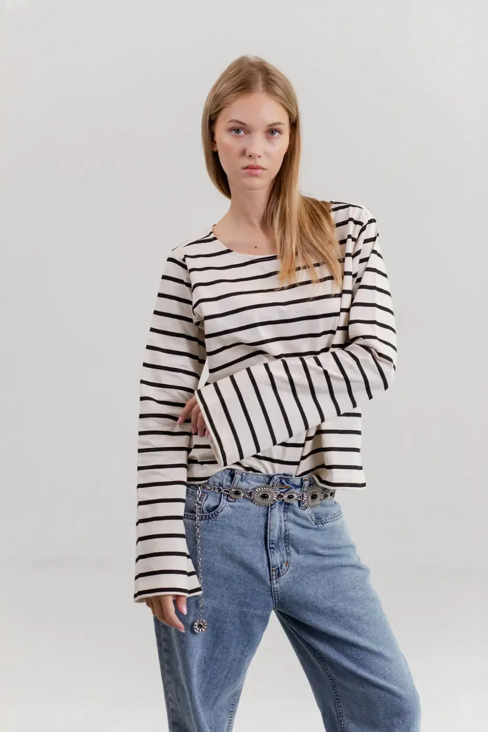 MAJICA BELLE STRIPES - Slika 4
