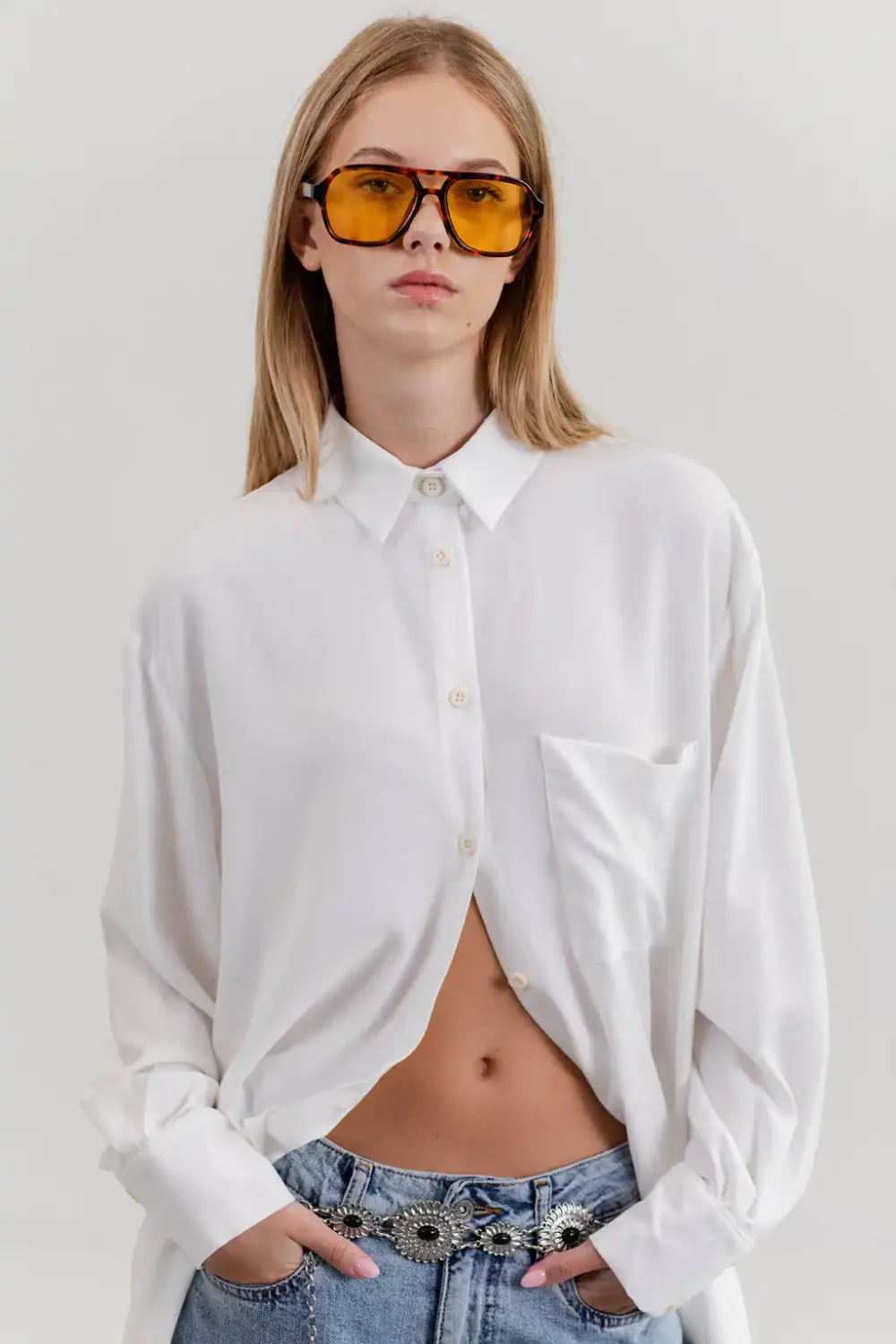 KOŠULJA OVERSIZED OFF WHITE