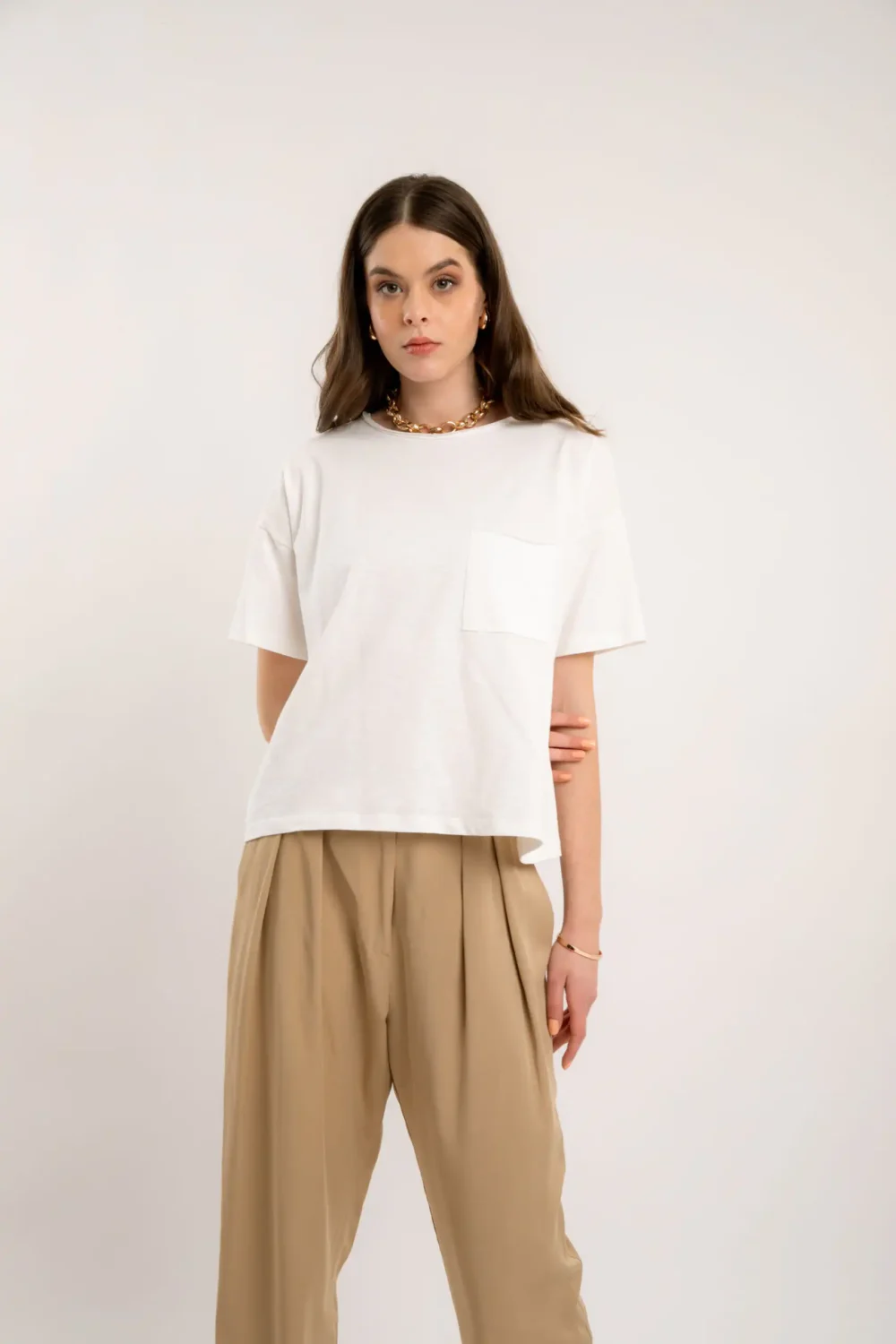 MAJICA NOEL ORGANIC OFF WHITE