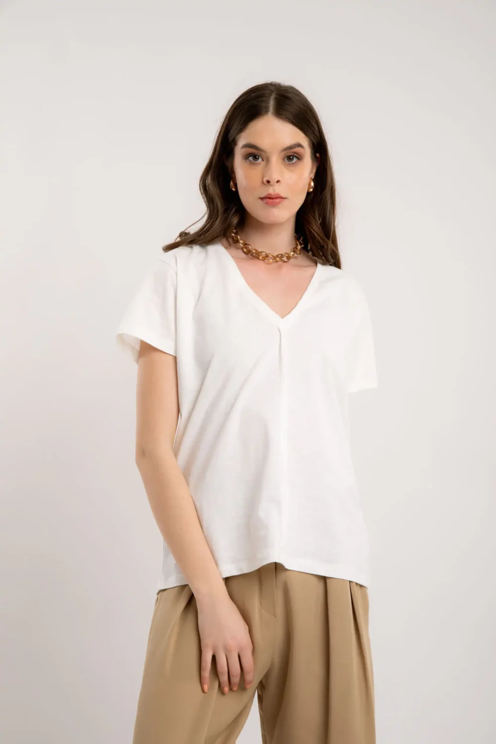 MAJICA ANTIGONA ORGANIC OFF WHITE