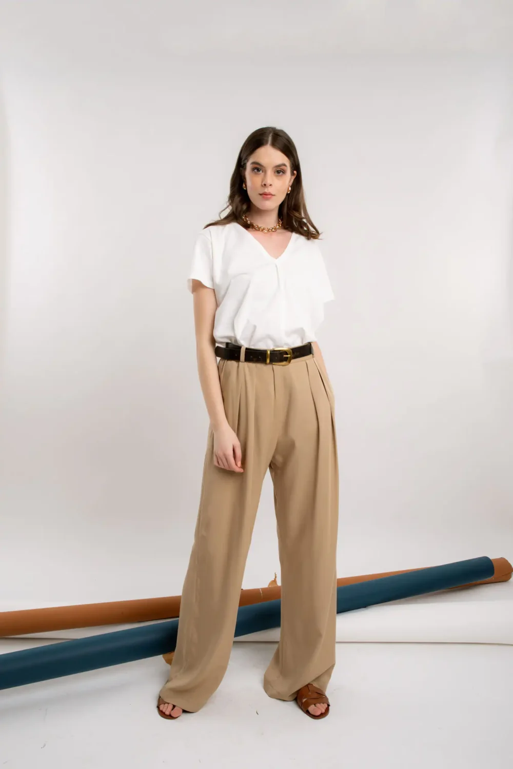 MAJICA ANTIGONA ORGANIC OFF WHITE - Slika 2