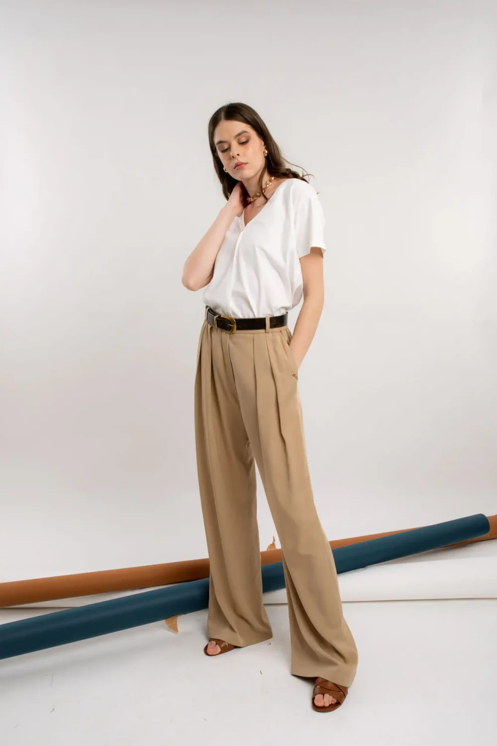 MAJICA ANTIGONA ORGANIC OFF WHITE - Slika 6